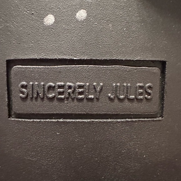 Sincerely Jules White Harley combat boots 
size 8.5 - Picture 6 of 9